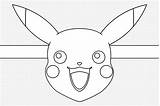 Pikachu Colouring Nicepng Bookmark Huck Automatically Doesn sketch template