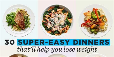 30 Super Easy Healthy Dinner Recipes For Weight Loss