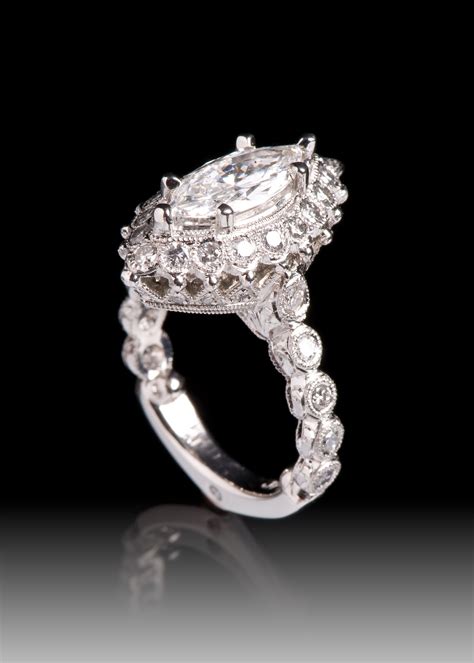 pin  ornate bridal rings