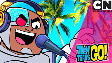 teen titans go straight outta the island cartoon