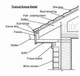 Fascia Eaves Detail Frieze Board Eave Trim Construction Soffit Roof House Brick Truss Typical Terms Architecture Framing Boards Details Definition sketch template