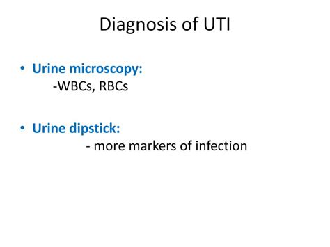 ppt urinary tract infection powerpoint presentation free download