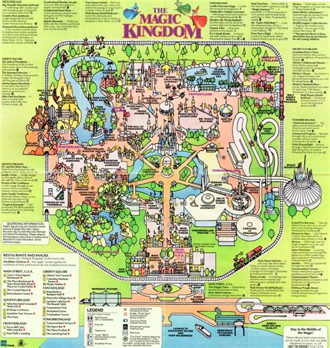 disney world guide  map