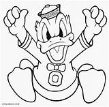 Duck Coloring Pages Donald Printable Cool2bkids Kids sketch template