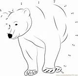 Dots Polar Kids Printable sketch template