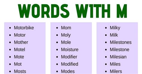 words  start   list   words  start     examples  english