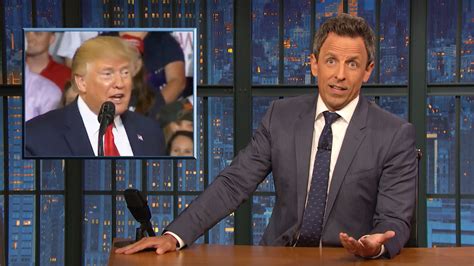 Watch Late Night With Seth Meyers Highlight Trump Lies