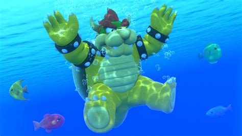 Bowser Takes A Dive By Kuby64 On Deviantart