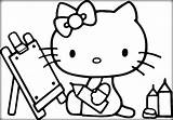 Pages Kitty Valentine Hello Coloring Getcolorings sketch template