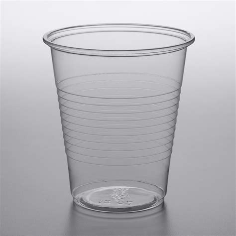choice  oz translucent thin wall plastic cold cup pack