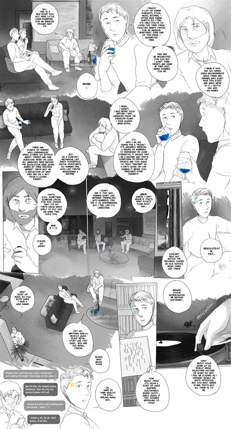 post 4548754 comic connor detroit become human hank anderson himinotebook