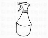 Spray Bottle Drawing Paintingvalley Cleaning sketch template