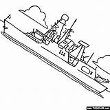 Coloring Ship Pages Drawing Destroyer Online Doria Andrea Boat Naval Sailboat Getdrawings Battleship Boats Speedboat Submarine sketch template