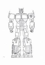 Optimus Prime Transformers Octimus G1 Transformer Bumblebee Drawing Disguise Robots Coloringhome Buku Mewarnai Rodimus sketch template
