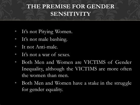 basic gender sensitivity training