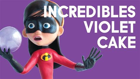 Violet From Disney S Incredibles 2 Cake Collaboration 3d