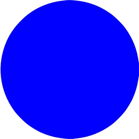 blue circle icon  blue shape icons