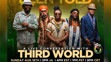 a live conversation with third world band 47th anniversary