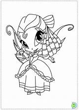 Coloring Pages Pixies Pixie Pop Dinokids Winx Club Color Print Comments Clipart Getcolorings Library Close sketch template