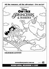 Disney Ice Pages Coloring Heroes Princesses Presents Colouring Sydney Tickets Giveaway Printables Getcolorings Sheet 1031 Gif sketch template