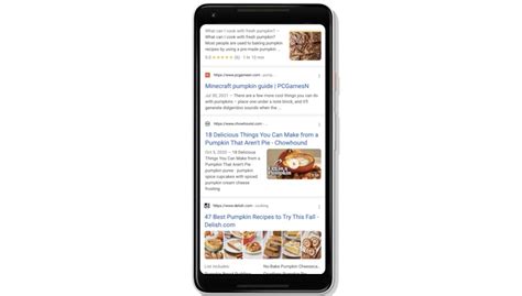 google search   continuous scrolling  mobile android community