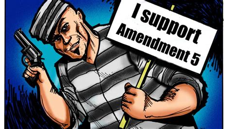 Amendment 5 Cartoon