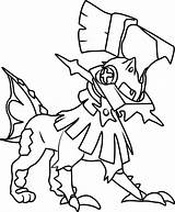 Null Lycanroc Legendary Wartortle Colouring Tapu Koko sketch template
