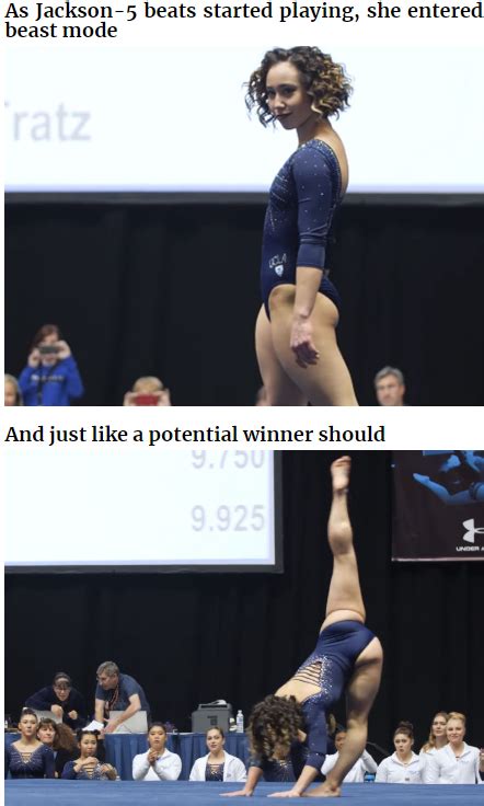 This Gymnast Performance Got A Perfect 10 And It’s Next Level Cool