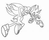 Sonic Shadow Coloring Pages Super Vs Metal Hedgehog Printable Color Deviantart Awesome Coloriage Drawing Getdrawings Da Getcolorings Print Kids Comments sketch template