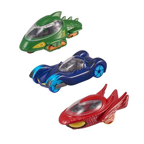 pj masks diecast hero vehicles  pack toy car set ebay