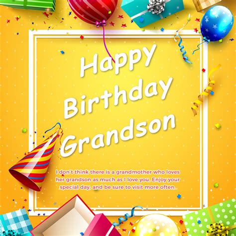 happy birthday grandson sweetest birthday wishes for