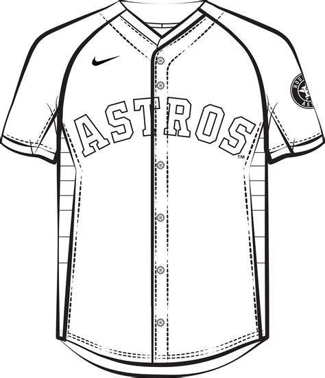 baseball jersey coloring pages