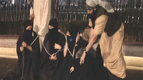 watch how muslim girls being sold as slaves in an open