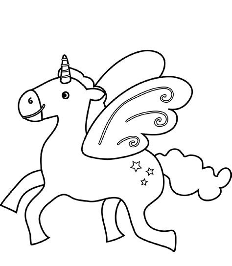 butterfly winged unicorn coloring page  printable coloring pages