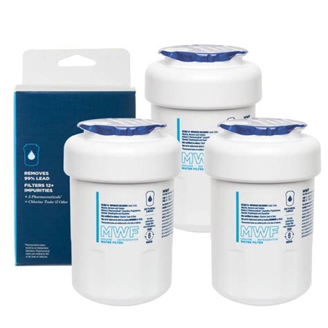 3 Pack Of High Quality Refrigerator Water Filter For Ge Smartwater Mwf
