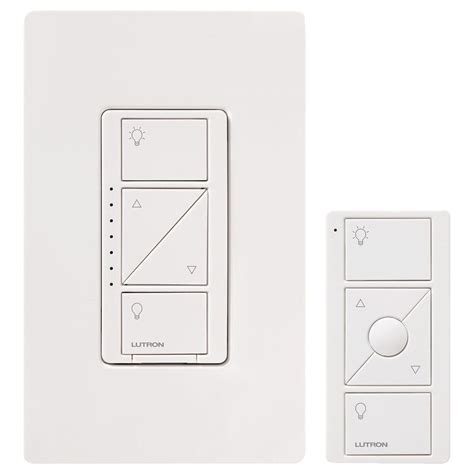 lutron caseta wireless smart lighting dimmer switch  remote kit  wall  ceiling lights