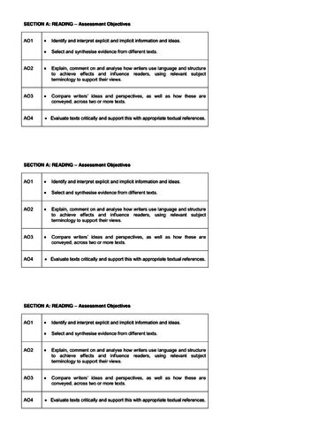 aqa language paper  question  teaching resources