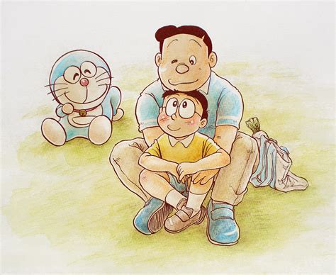 Doraemon Nobi Nobita And Nobi Nobisuke Doraemon Drawn By Yoneemon