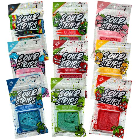 Sour Strips Variety Pack Hawaiian Snacks Snack Hawaii