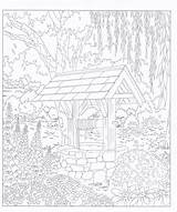 Coloring Pages Adult Village Colouring Life Doodle Books Country Book Rural Craft Choose Board Paperback Online Coloriage sketch template