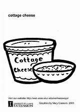 Cottage Cheese Coloring Pages Edupics Large sketch template