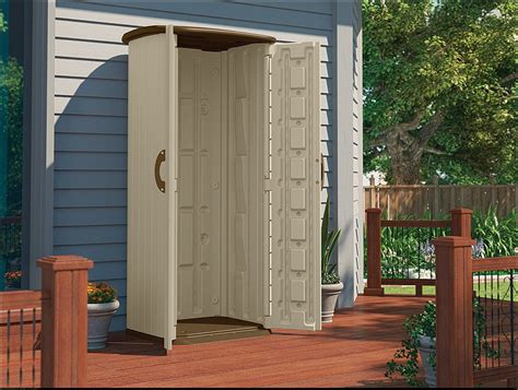 Suncast Bms1500 Vertical Utility Shed Outdoor Storage