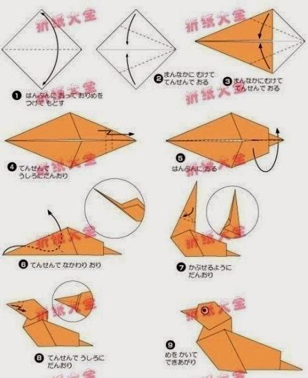 origami folding instructions easy crafts ideas