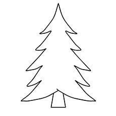 top   printable christmas tree coloring pages