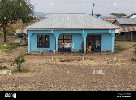 arusha region northern tanzania typical middle class village house