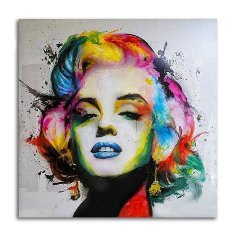 Marilyn Monroe Pop Canvas Wall Art Famous Celebrity Art