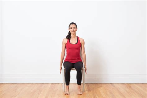 chair yoga poses  home practice