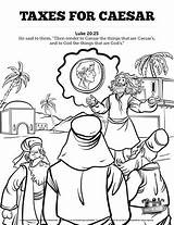 Caesar Taxes Luke Sharefaith Zacchaeus Unleash Lessons sketch template