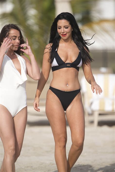 tulisa contostavlos wearing a bikini in dubai 14 celebrity
