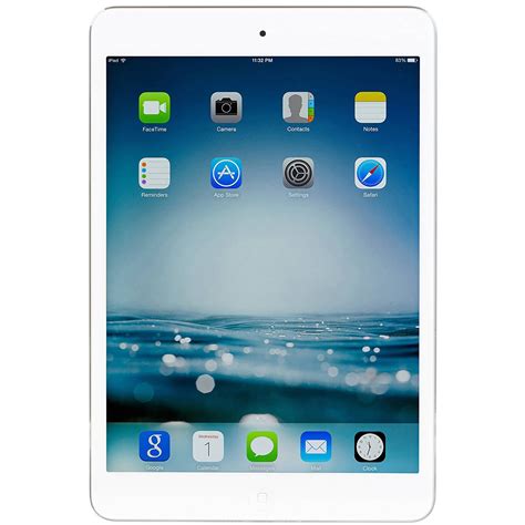 apple ipad mini  gb unlocked  lte dual core tablet white walmartcom